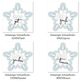 Stickdatei - Schneeflocken - Sewando