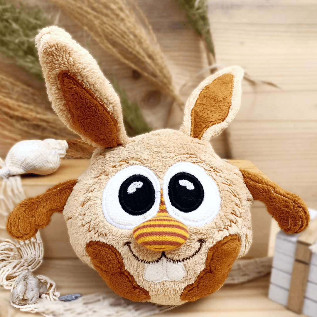 Stickdatei Hase Kuscheltier Set mit 7 Größen, In The Hoop Stuffie - Sewando