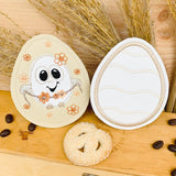Stickdatei Osterei Mug Rug Set mit 5 ITH Ostereidesigns - Sewando