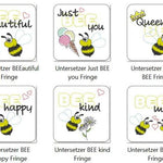 Stickdatei - Set Untersetzer BEE - Sewando