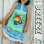 Happy Breeze - Gr 74-152 - Kleid Schnittmuster - Sewando