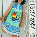 Happy Breeze - Gr 74-152 - Kleid Schnittmuster - Sewando