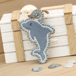 Stickdatei Delfin Anhänger für 10x10 Rahmen - Sewando