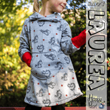 Happy Laurea - Gr 86-164 - Longpullover + Hoodie Schnittmuster - Sewando