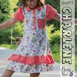 Happy Charlène - Gr 74-164 - Polokleid Schnittmuster - Sewando