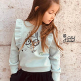 Schnittmuster Pullover Gr.56-128 - Sweater Lola mini - inkl. Beamerdatei - Sewando