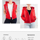 Schnittmuster Damen Jacke, Weste Winnie Gr. 34-54 - Sewando