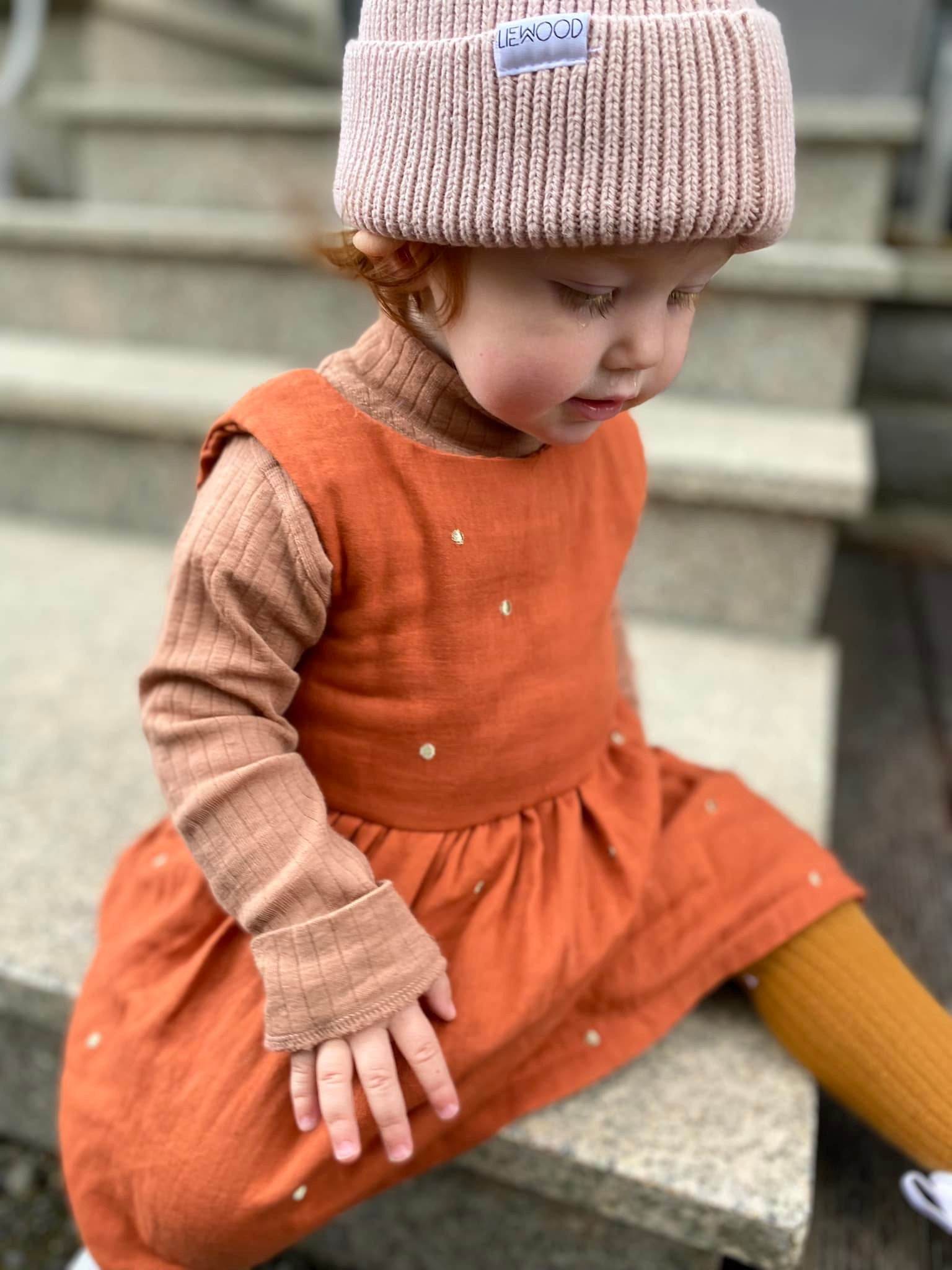 Schnittmuster Mädchenkleid Lilje Gr. 56-164 - Sewando