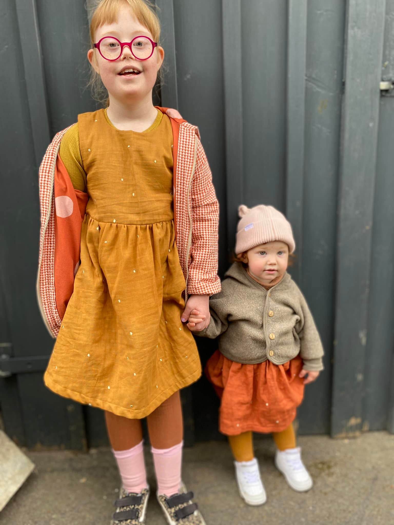 Schnittmuster Mädchenkleid Lilje Gr. 56-164 - Sewando