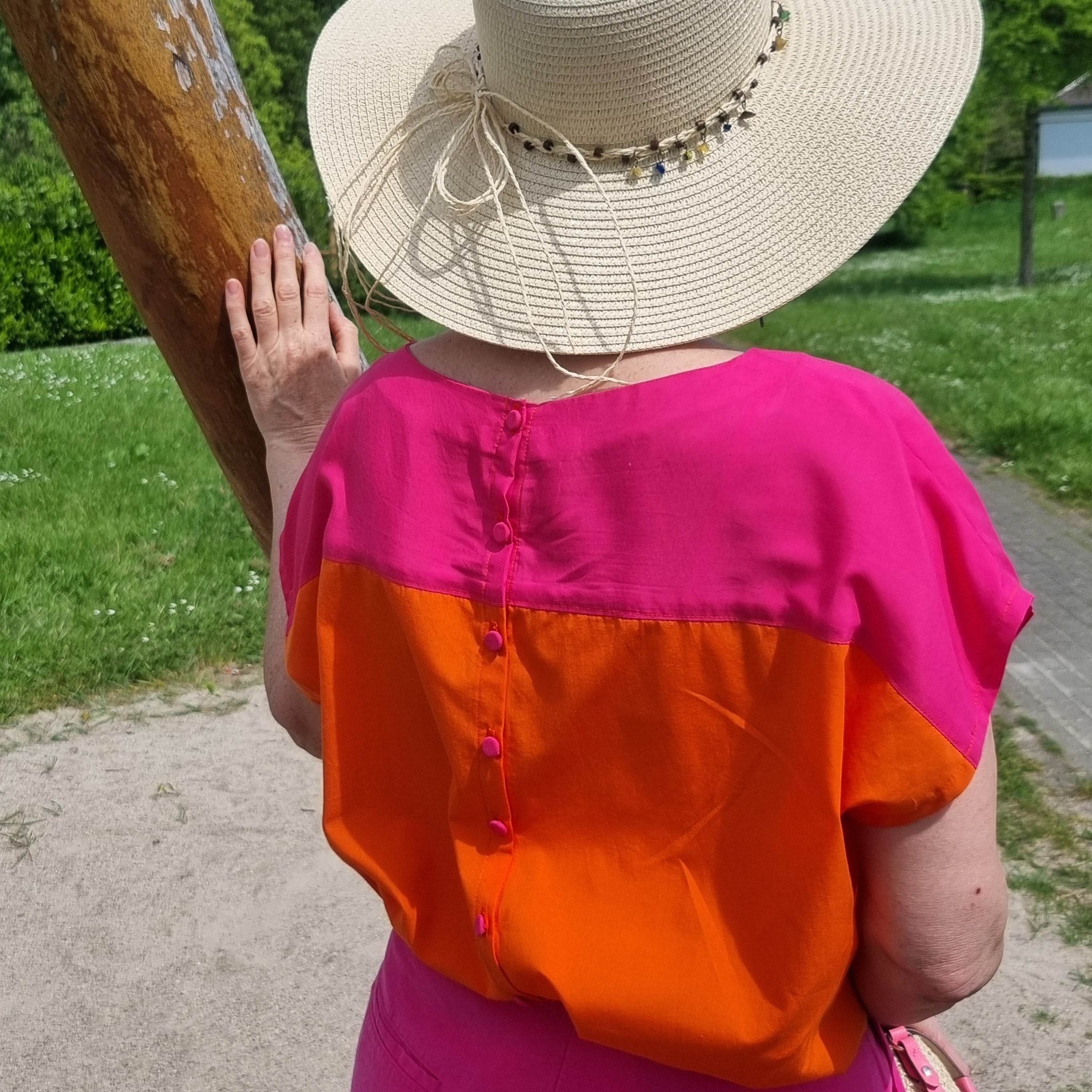 Schnittmuster Bluse PEONY - mit Knopfleiste im Rücken | Gr. 34-56 (PDF) - Sewando