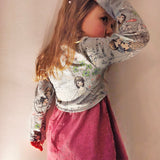 "Special Dresses", Schnittmuster Cropp Pulli und Tunika, Gr. 92-164