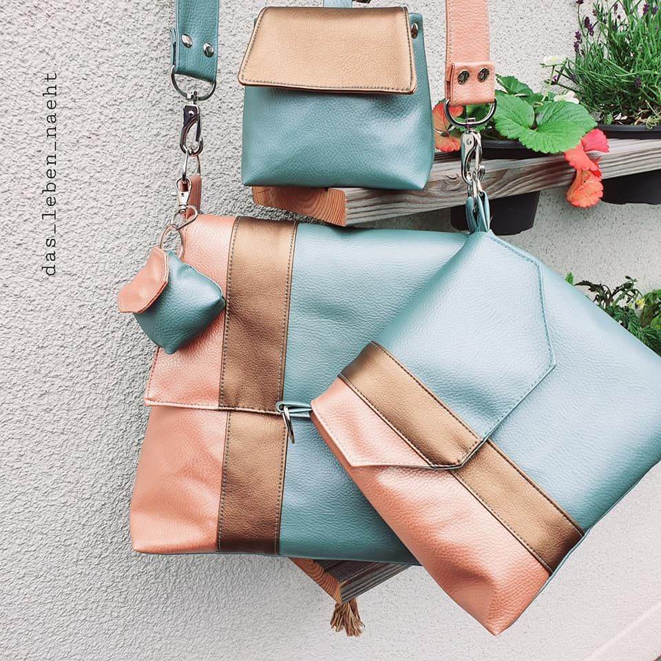 ohSummer * Taschen - Schnittmuster - Kombi-eBook * Crossbodybag in 4 Größen - Sewando