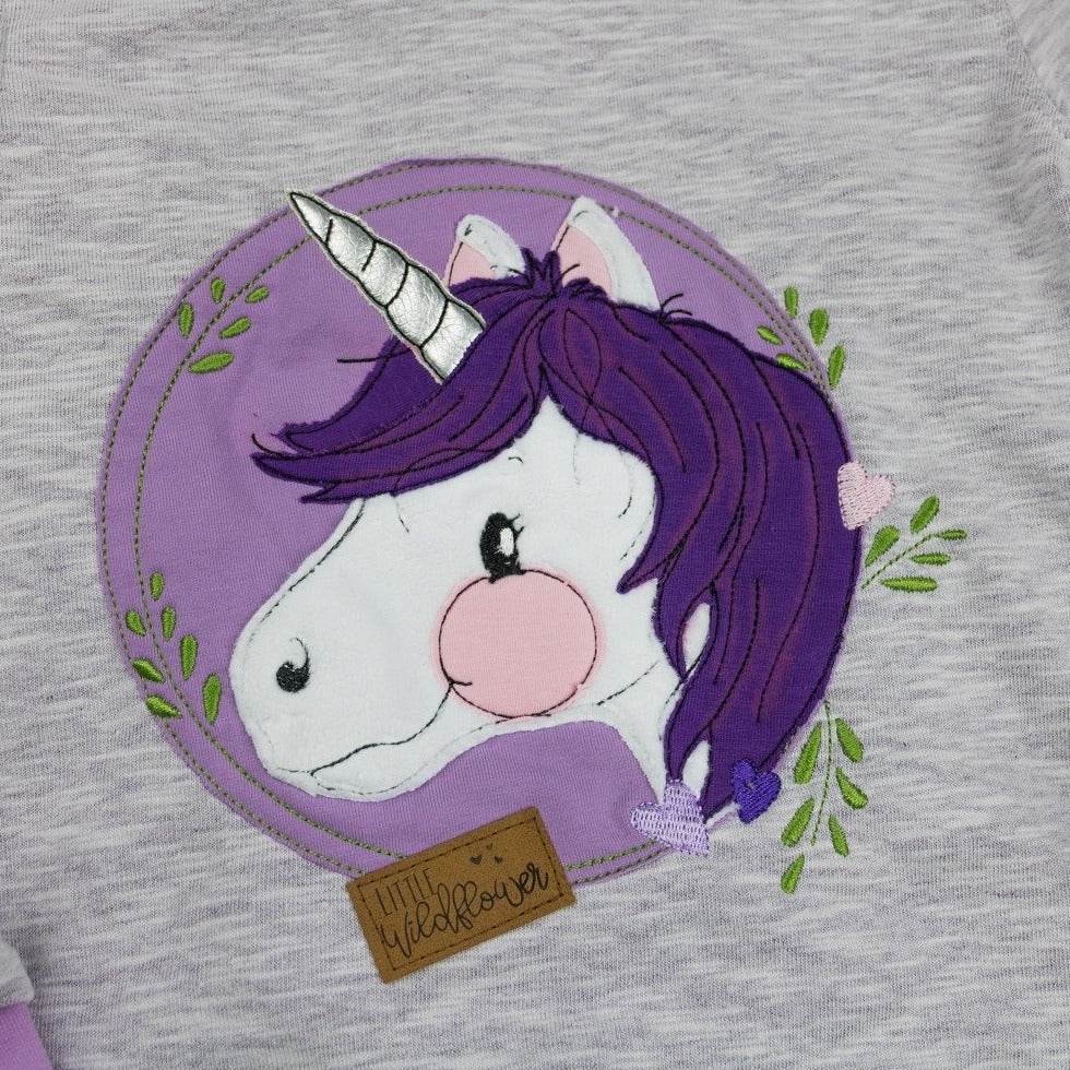 Stickdatei Einhornliebe - Rahmen 16x26 - Sewando
