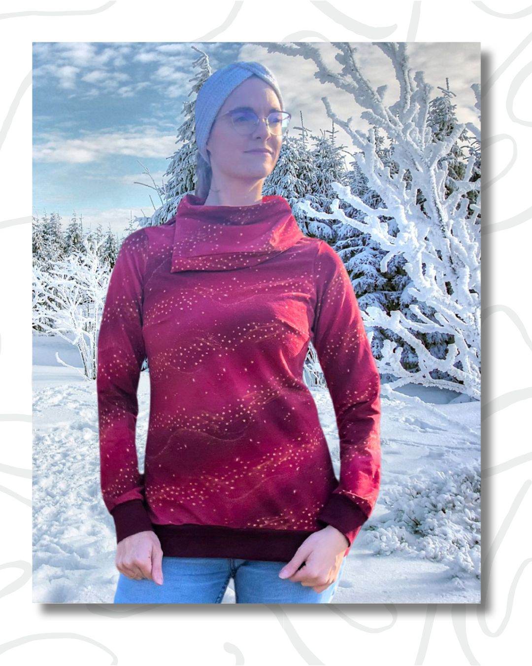 Alma - Pulli-Sweater - EBOOK - 32-46 Schnittmuster - Sewando