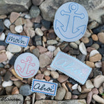 Stickdatei Ahoi Matrose Junge - Rahmen 15x24 - Sewando