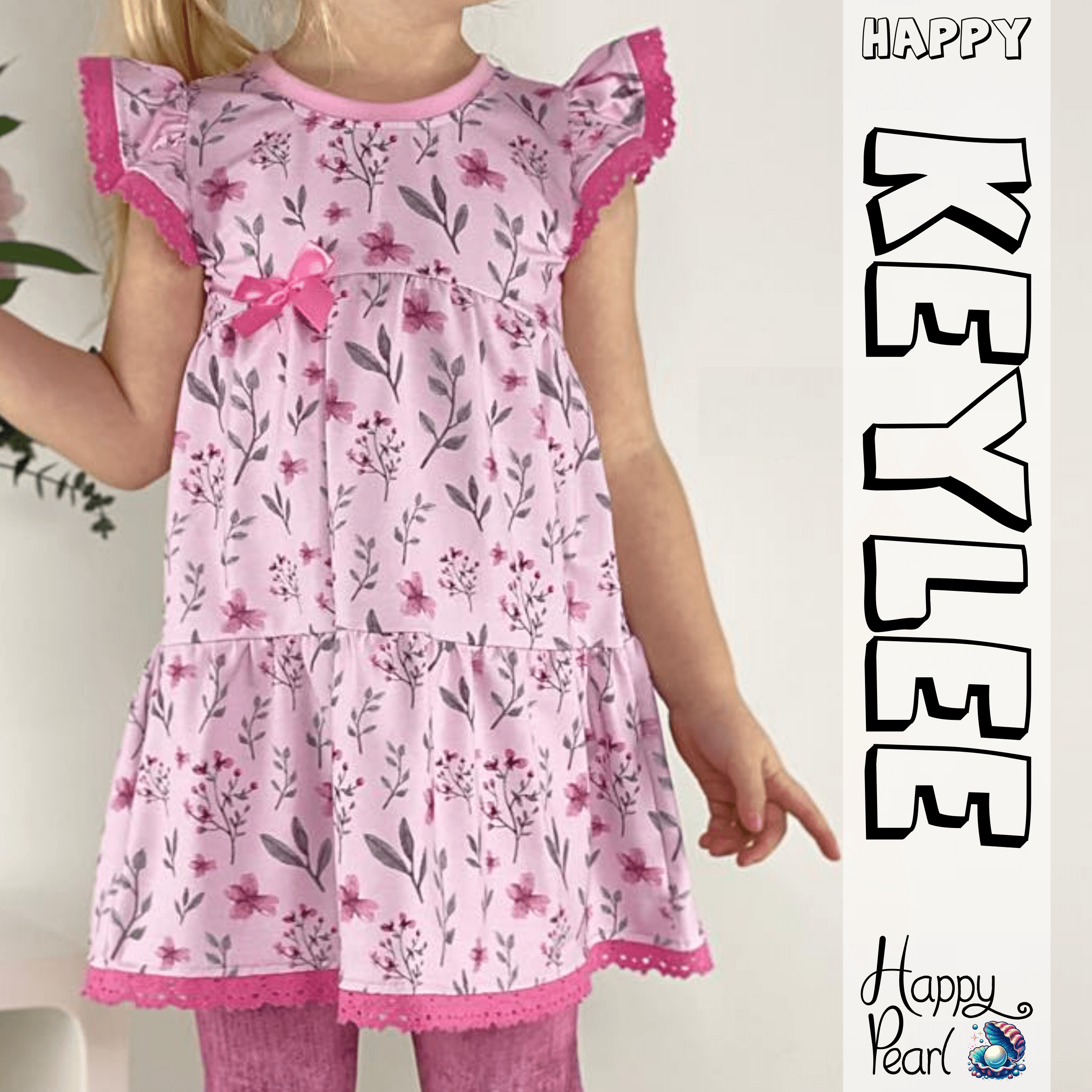 Happy Keylee - Gr 86-164 - Stufenkleid + Tunika Schnittmuster - Sewando