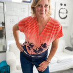 Schnittmuster Top in Wickeloptik LONDRA (34-56) : - Sewando