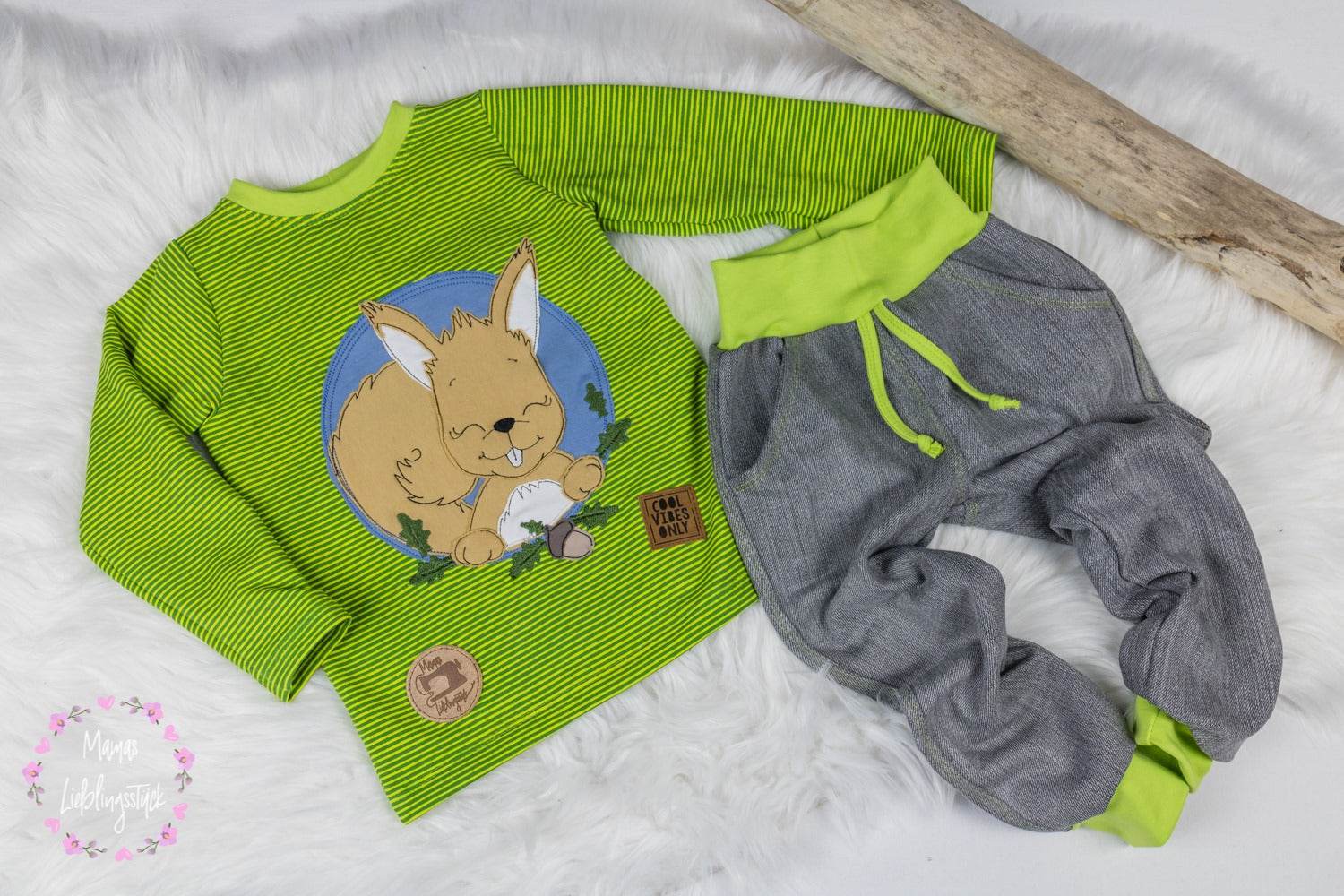 Stickdatei Hörnchen - Kombipaket - Sewando