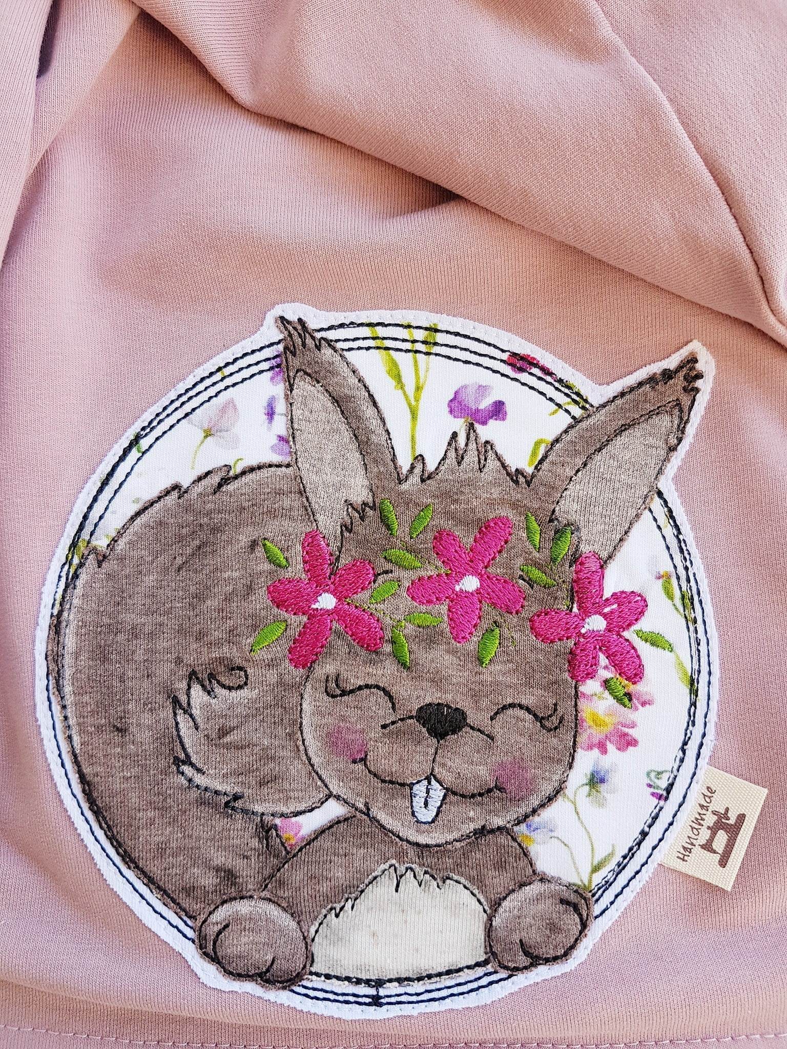 Stickdatei Hörnchen - Rahmen 10x10 - Sewando