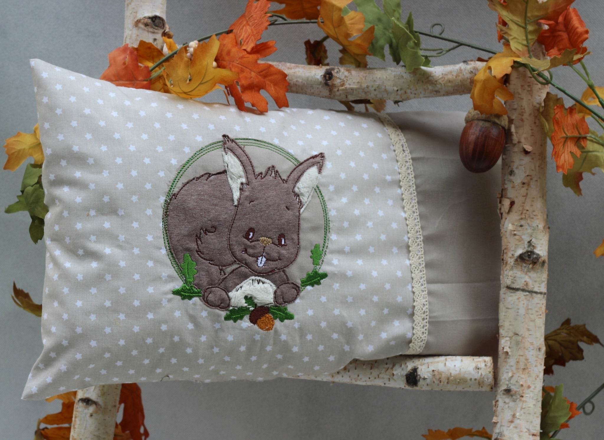 Stickdatei Hörnchen - Kombipaket - Sewando