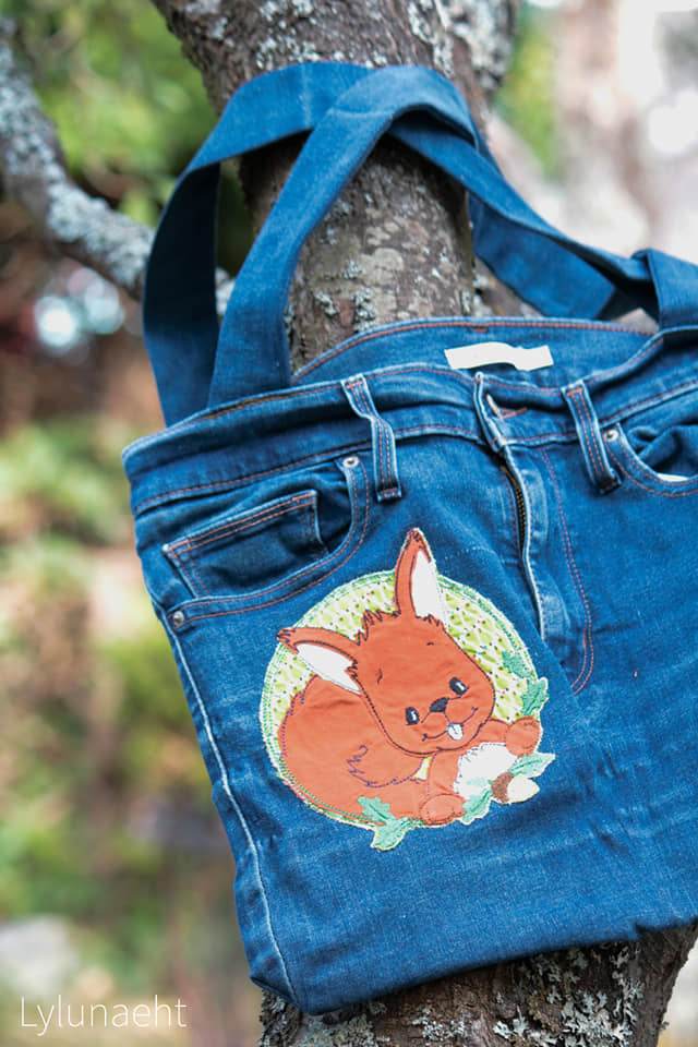 Stickdatei Hörnchen - Kombipaket - Sewando