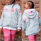 Schnittmuster Sweatjacke Benny Gr. 86 bis 152 - Sewando