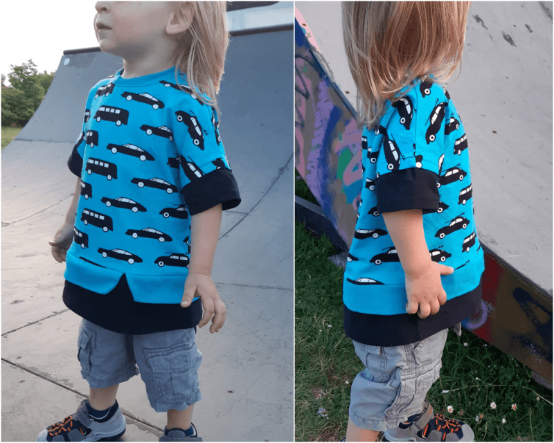 Schnittmuster Shirt AlldayDude Gr. 80 bis 152 - Sewando