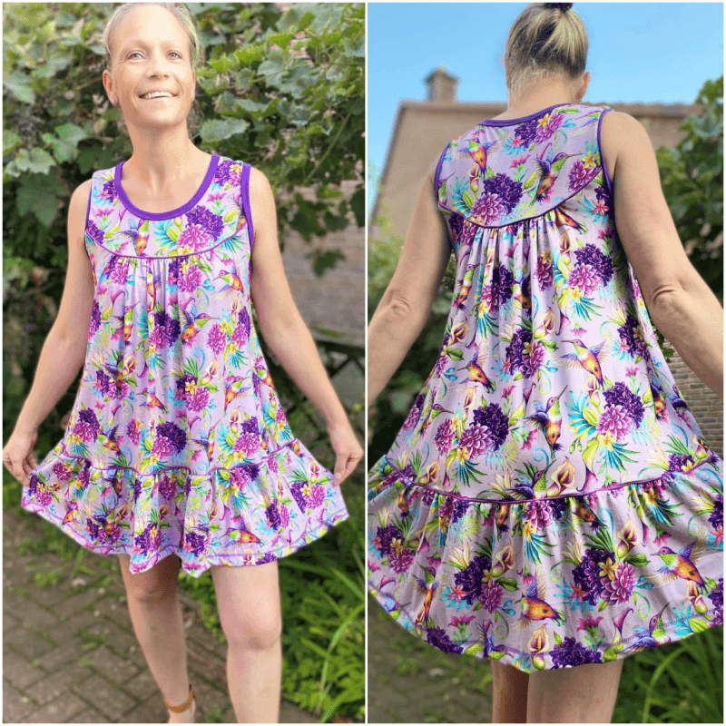 Schnittmuster Tunika, Shirt Aurora Gr. 32 bis 54 - Sewando