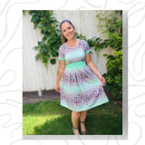 NÉA - DAMENKLEID - 2 STYLES - EBOOK - 32-46 Schnittmuster - Sewando