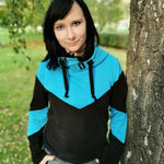 Hoodie Anneke Größe 32-54 inkl. Beamerdatei - Sewando