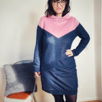 Hoodie Anneke Größe 32-54 inkl. Beamerdatei - Sewando