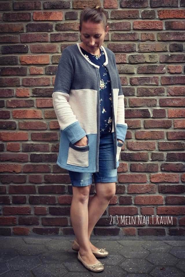 Cardigan Pippa - Gr 32-64 - EBook und Nähanleitung - Sewando
