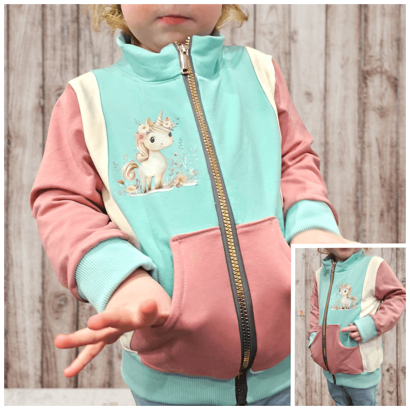 Schnittmuster Bounce Jacke Gr. 80 bis 152 - Sewando