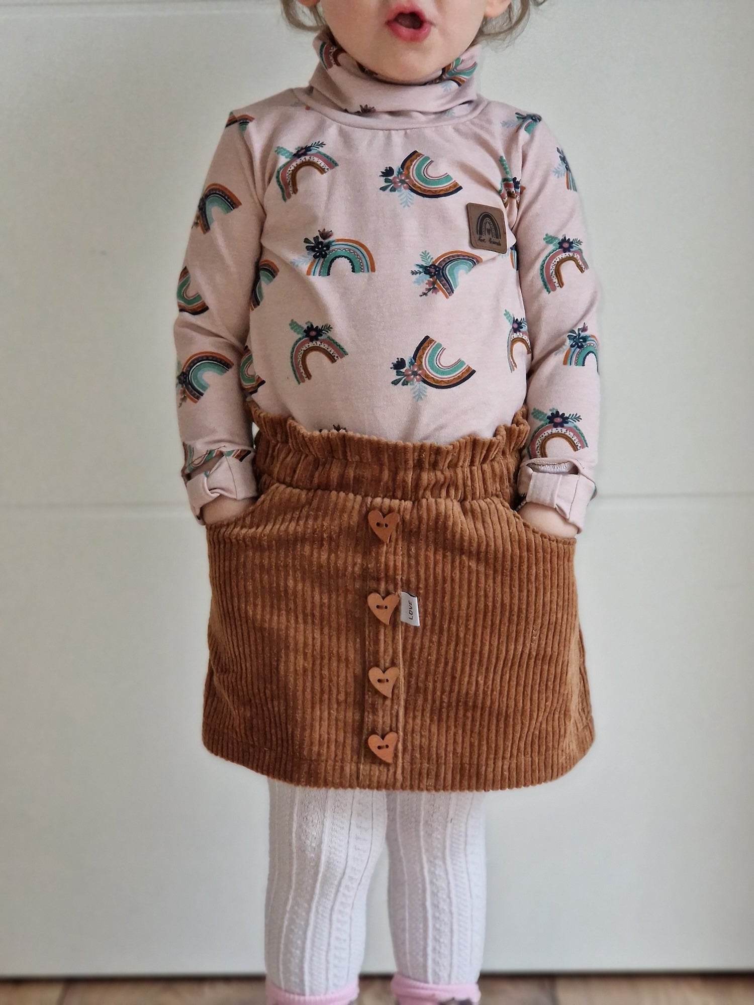 Schnittmuster Pulli / Rolli Rolliardina Gr. 80-152 - Sewando