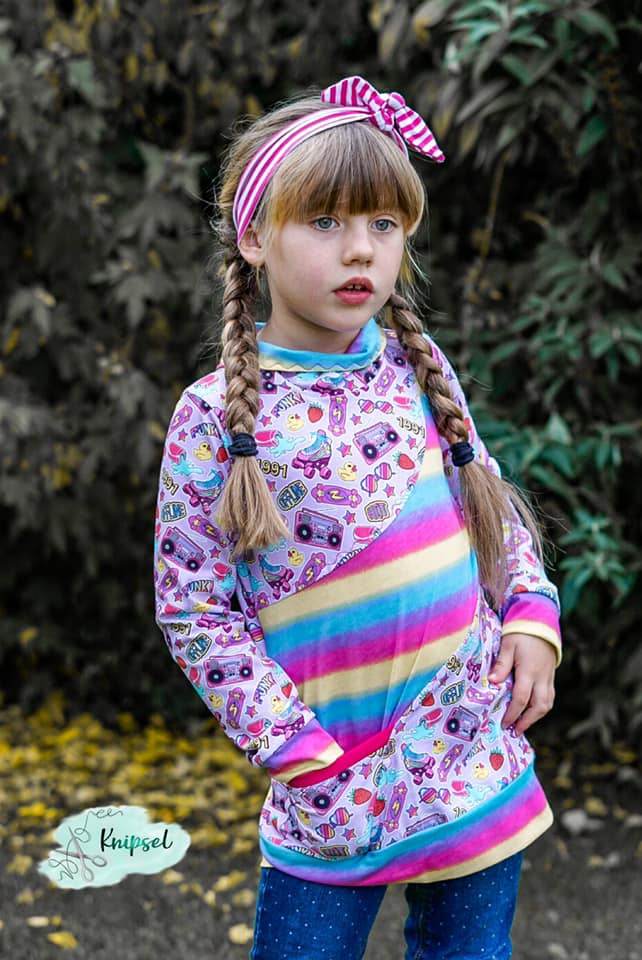 Schnittmuster Wavelove Shirt Gr. 74 bis 152 - Sewando