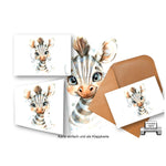 Karte, selbst ausdrucken und beschriften - Sewando