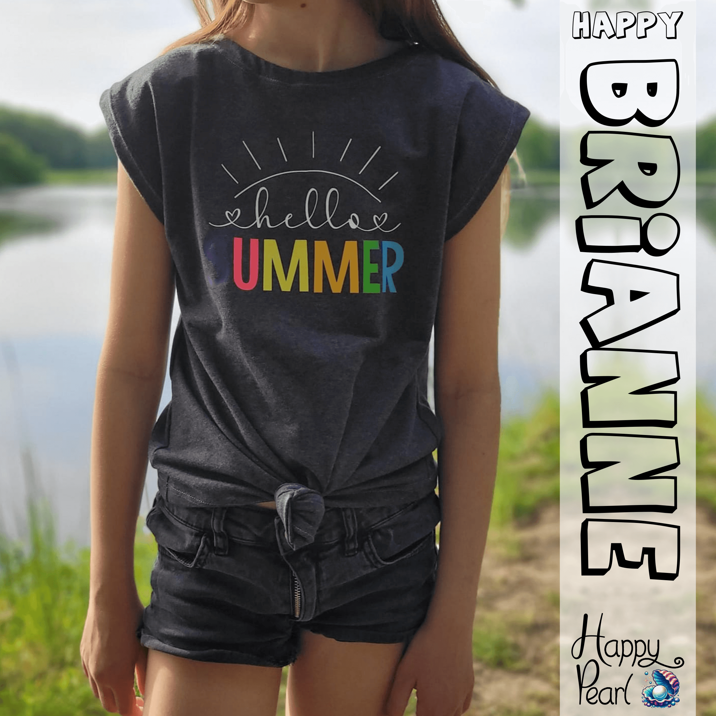 Happy Brianne - Gr 86-164 - T-Shirt Schnittmuster - Sewando