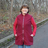 Schnittmuster Weste und Cape Hilkka - Größen 32 - 60 - Sewando