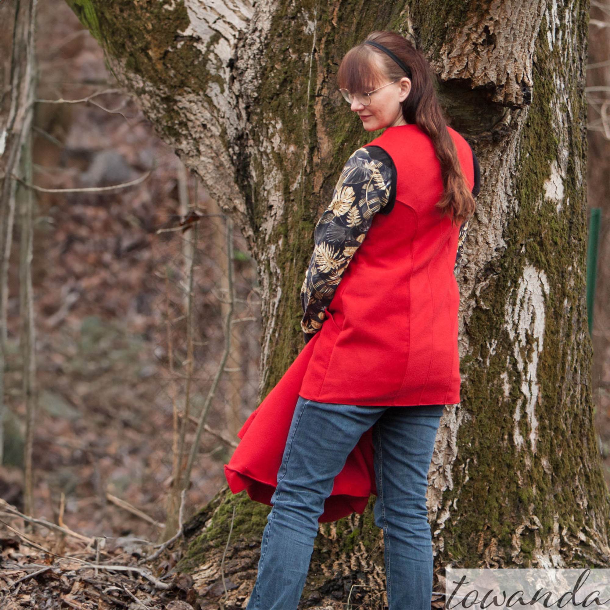 Schnittmuster Weste und Cape Hilkka - Größen 32 - 60 - Sewando