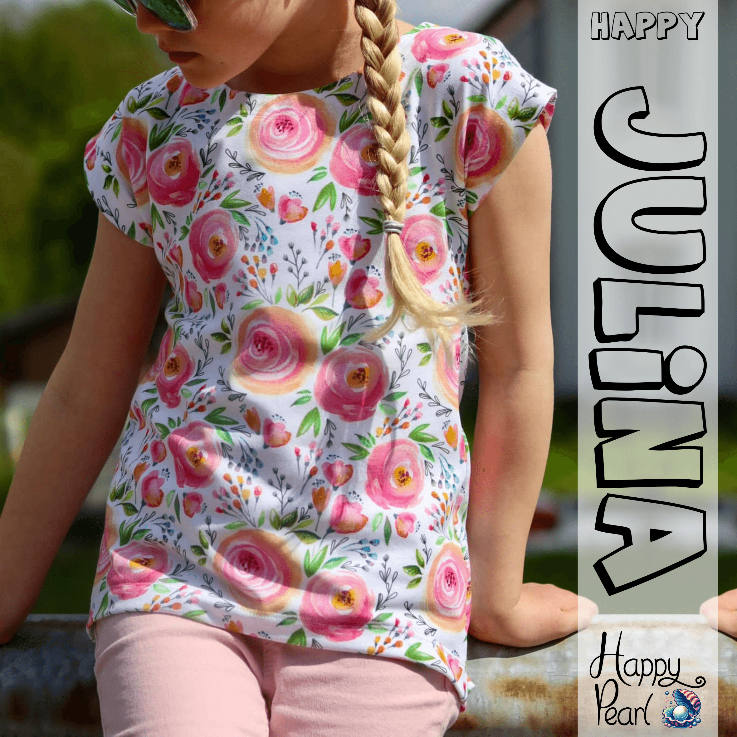 Happy Julina - Gr 86-164 - T-Shirt Schnitmuster - Sewando