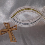 Stickdatei - Serviettenring Fisch ICHTHYS - Sewando