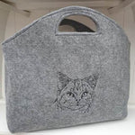 Katze Stickdatei, zartes Skizzen-Katzenportrait für deine Stickmaschine - Sewando