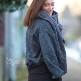 Schnittmuster Oversize Cardigan OBEREGGEN Gr. 32-56 : - Sewando