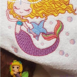 Meerjungfrau Stickdatei – magischer Tauchgang für deine Stickmaschine - Sewando