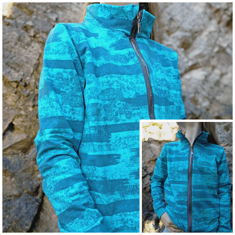 Schnittmuster Bounce Jacke Gr. 80 bis 152 - Sewando