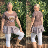 Schnittmuster Tunika, Shirt Aurora Gr. 32 bis 54 - Sewando