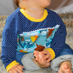 Schnittmuster Shirt/ Pullover Lara&Lars Gr. 68/74-152/158 - Sewando