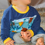 Schnittmuster Shirt/ Pullover Lara&Lars Gr. 68/74-152/158 - Sewando