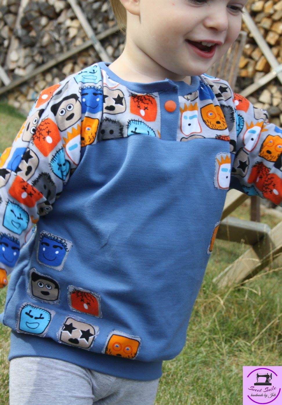 Schnittmuster Shirt/ Pullover Lara&Lars Gr. 68/74-152/158 - Sewando