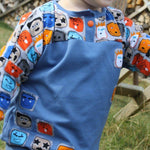 Schnittmuster Shirt/ Pullover Lara&Lars Gr. 68/74-152/158 - Sewando